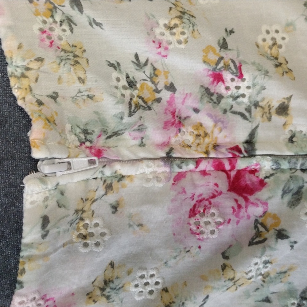 City Studio Pink Floral Eyelet Mini Dress, Size L - Picture 10 of 16
